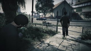 GTA V  Lamar Roasts Franklin so hard he dies [upl. by Aidahs]