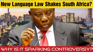 South Africa’s New School Language Law – Why Is It Sparking Controversy [upl. by Binah]