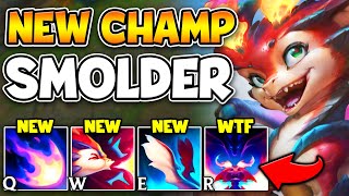 SMOLDER THE COOLEST CHAMPION RIOT HAS EVER RELEASED HES SO BROKEN [upl. by Daye912]