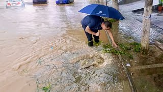 From Flooded Streets to Clear Drains The Unclogging Mission [upl. by Alfreda640]