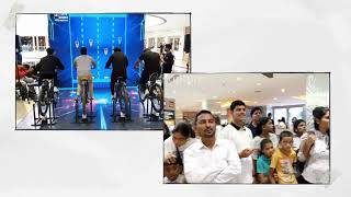 4Player IotBased Cycling Activity Custom Branded Game by GoKapture [upl. by Nodnar803]