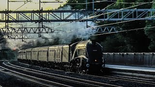 Steam Locomotives At Speed 3 [upl. by Ahsinot]