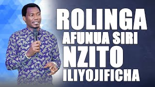 ROLINGA AFUNULIWA SIRI NZITO ILIYOJIFICHA [upl. by Sholem]