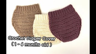 Crochet Diaper Cover 16 months olds [upl. by Adnoel]