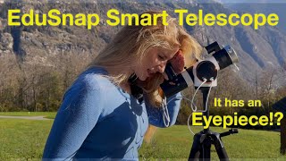 I Tested a 2in1 Smart Telescope EduSnap  Affordable Stargazing for Kids amp Education [upl. by Adler]