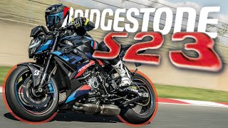 BRIDGESTONE S23 MOTORRADREIFEN TEST 2024 [upl. by Desberg]