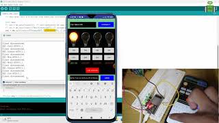 ESP32 WiFi Controlled Home Automation and An Android [upl. by Phylys214]