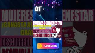 💸😮 CANASTA ALIMENTARIA ¡GRATIS PARA MUJERES CON BIENESTAR 😮💸  CONSULTA [upl. by Ancalin]