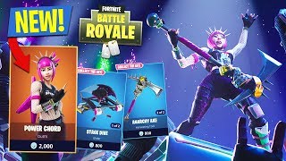 NEW UPDATE LEGENDARY POWER CHORD SKIN  11900 KILLS  639 WINS Fortnite Battle Royale [upl. by Ecnahc246]