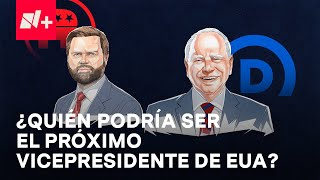 ¿Quién podría ser el próximo vicepresidente de EUA  Elecciones EUA [upl. by Whalen]