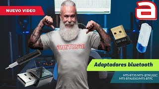 Ponemos a prueba los adaptadores bluetooth para PC TV auto y equipos de musica AMITOSAI [upl. by Eynobe]