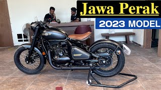 JAWA PERAK 2023  बिल्कुल New Model 2023 Jawa Perak Crusier Bike On Road Price Details Review Video [upl. by Neelyaj]