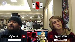 Smash  TNLG 13  WSF  Applesauced Mii Brawler vs CipherX Lucina  SSBU [upl. by Toshiko]