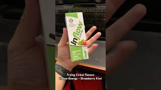 Trying Cirkul Cartridges Inflow Energy  Strawberry Kiwi — Cirkul Rating Drink Health [upl. by Bahr]