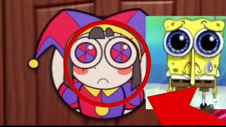 Pomni is literally Sad spongebob🗣️🔥🔥🔥 [upl. by Niwhsa]