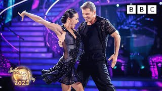 Nigel Harman and Katya Jones Salsa to Suavemente by Elvis Crespo ✨ BBC Strictly 2023 [upl. by Shaefer974]