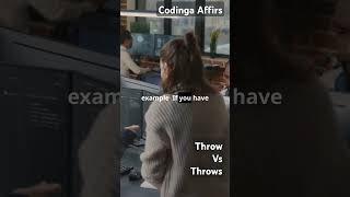 Java Exceptions when to Use  throw or throws throw throws java [upl. by Seilenna]