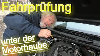 Fahrprüfung  Unter der Motorhaube  Was der Prüfer wissen will [upl. by Neville]