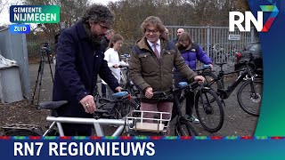 Scholieren meten luchtkwalititeit met snuffelfiets  RN7 REGIONIEUWS [upl. by Hardden]