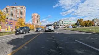 🍁🍁 Markham City 🍁 Driving to Reesors Market 🍁 🍁 North East Markham  Ontario Canada [upl. by Sulrac]