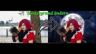 Bearbeite deinen Hintergrund in 5 Minuten für einen gruseligen HalloweenLook [upl. by Eusadnilem]