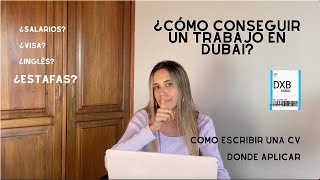 Trabajar en Dubai Guía Completa sobre cómo trabajar y vivir en Dubai siendo Latino [upl. by Buonomo]