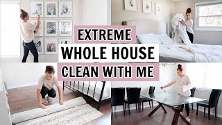 NEW EXTREME WHOLE HOUSE CLEAN WITH ME [upl. by Stevana474]