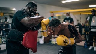 Devin Haney TRAINING for Vasiliy Lomachenko 2nd UNDISPUTED Defense [upl. by Baniaz851]