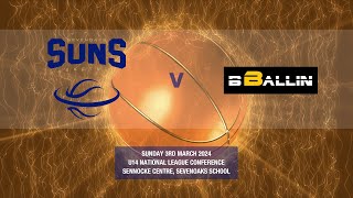 Sevenoaks Suns II v Tonbridge B Ballin  3rd March 2024  U14 National League [upl. by Eugen33]