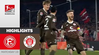 St Pauli Marches On  Düsseldorf  St Pauli 12  Highlights  Matchday 19  Bundesliga 2 2324 [upl. by Marcelo132]