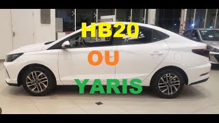 HB20 SEDAN 2025 OU YARIS SEDAN 2025 TOYOTA X HYUNDAI [upl. by Paske]