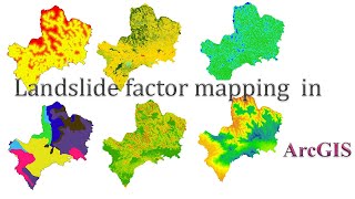 How to map Landslide vulnerability in ArGIS  gistube1896 [upl. by Sibeal]