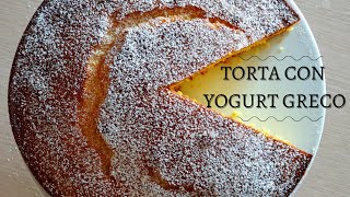 TORTA CON YOGURT GRECO  sofficissima  senza burro [upl. by Farrand663]