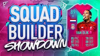 FIFA 19 SQUAD BUILDER SHOWDOWN STRIKER FUT BIRTHDAY VAN DIJK Position Change Virgil Van Dijk [upl. by Marshall]