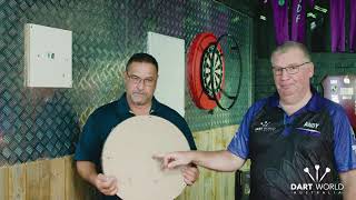 Dart World Australia show you quotHow To Hang a Dart Boardquot [upl. by Arraeic]