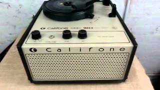 Califone 1430K Portable Record Player [upl. by Wilhide]