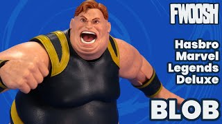 Marvel Legends Blob XMen 60th Anniversary Hasbro Deluxe Action Figure Review [upl. by Aryan]