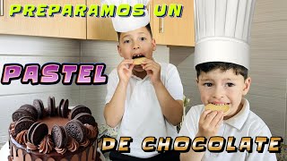 PASTEL DE CHOCOLATE DELICIOSA RECETA [upl. by Francyne]