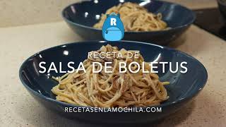 Receta de Salsa de boletus [upl. by Milena]