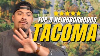 Tacomas Best Kept Secrets  Top 5 Neighborhoods Revealed [upl. by Powe]