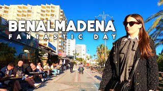 Benalmadena Spain Fantastic Day December 2023 Update Costa del Sol  Málaga 4K [upl. by Fritzie]