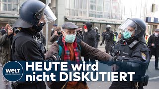 POLIZEI ZEIGT KLARE KANTE CoronaQuerdenker und Antifa spüren Druck der Sicherheitskräfte [upl. by Ardet655]