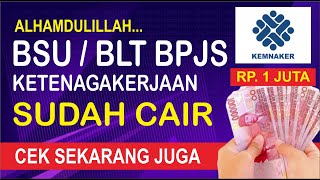 BLT BPJS KETENAGAKERJAAN CAIR 2021 [upl. by Akenit860]