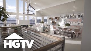 Interior Tour  HGTV Dream Home 2018  HGTV [upl. by Nonrev425]