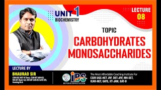 UNIT 1 CARBOHYDRATESDISACCHARIDES AND POLYSACCHARIDES [upl. by Hplodur]