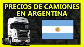 💲 Cuanto cuesta un Camión en Argentina  Precios de Camiones [upl. by Shaina]