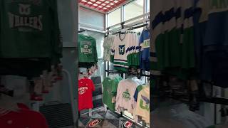 Hartford Whalers Store is a Must Do in PNC Arena for Carolina Hurricanes Game [upl. by Odnumde]