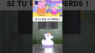 Peppa Pig si tu ris tu perds version impossible  74 😂🐷 shorts humour doublage peppapig [upl. by Yatnoed]