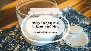 Podcast Episode 240 Dairy Free Yogurts L Reuteri and More [upl. by Latsyek69]