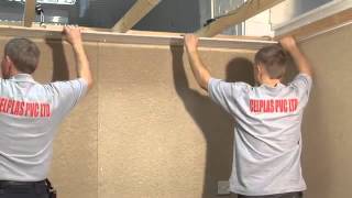 Installing PVC Ceiling Cladding [upl. by Tedda237]